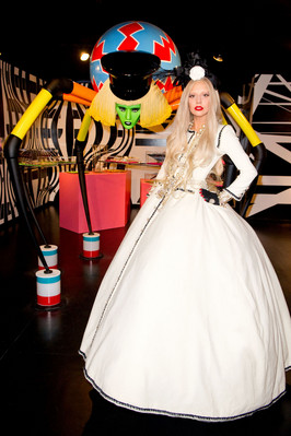 Lady Gaga in Gaga's Workshop at Barneys New York 