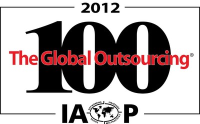 圖一：IAOP2012年全球外包100強評選