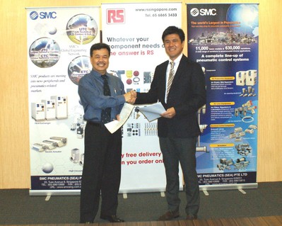 RS Components and SMC at a recent signing ceremony in Singapore.