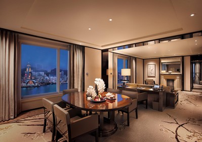 New look unveiled - Grand Deluxe Harbour View Suite, The Peninsula Hong Kong